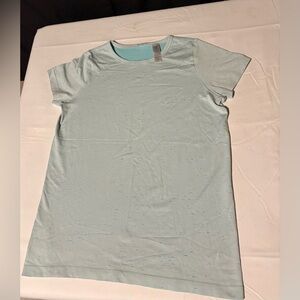 Ivivva Light Blue Short Sleeve Crewneck Tee Sz 14